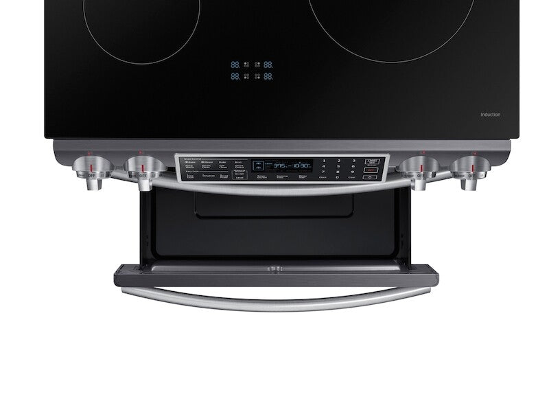 5.8 cu ft. Smart Slide-in Induction Range with Virtual Flame™ - (NE58R9560WGAA)