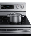 5.9 cu. ft. Freestanding Electric Range with Convection in Stainless Steel - (NE59M4320SS) - SAMSUNG