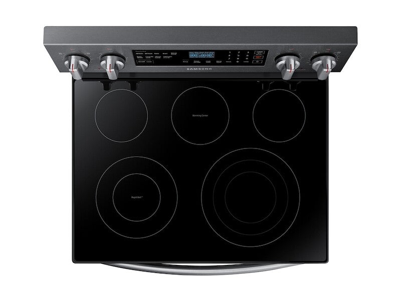 5.9 cu. ft. Freestanding Electric Range with True Convection in Black Stainless Steel - (NE59N6630SG)