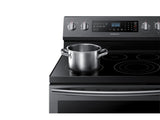 5.9 cu. ft. Freestanding Electric Range with True Convection in Black Stainless Steel - (NE59N6630SG)