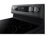 5.9 cu. ft. Freestanding Electric Range with True Convection in Black Stainless Steel - (NE59N6630SG)
