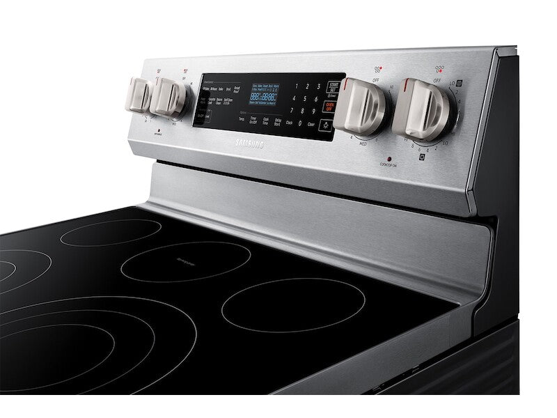 5.9 cu. ft. Freestanding Electric Range with True Convection - (NE59N6630SS)