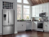 5.9 cu. ft. Freestanding Electric Range with True Convection & Steam Assist in Black Stainless Steel - (NE59N6650SG) - SAMSUNG