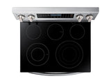 5.9 cu. ft. Freestanding Electric Range with True Convection & Steam Assist in Stainless Steel - (NE59N6650SS) - SAMSUNG