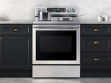5.9 cu. ft. Freestanding Electric Range with True Convection & Steam Assist in Stainless Steel - (NE59N6650SS) - SAMSUNG