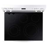 6.3 cu. ft. Smart Freestanding Electric Range with No-Preheat Air Fry & Convection in White - (NE63A6511SW)
