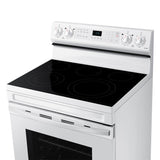 6.3 cu. ft. Smart Freestanding Electric Range with No-Preheat Air Fry & Convection in White - (NE63A6511SW)