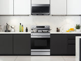 6.3 cu. ft. Smart Freestanding ENERGY STAR® Certified Electric Range with Air Fry in Stainless Steel - (NE63D6511SRAA) - SAMSUNG