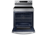 6.3 cu. ft. Smart Freestanding ENERGY STAR® Certified Electric Range with Air Fry in Stainless Steel - (NE63D6511SRAA) - SAMSUNG