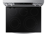 6.3 cu. ft. Smart Freestanding ENERGY STAR® Certified Electric Range with Air Fry in Stainless Steel - (NE63D6511SRAA) - SAMSUNG