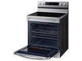 6.3 cu. ft. Smart Freestanding ENERGY STAR® Certified Electric Range with Air Fry in Stainless Steel - (NE63D6511SRAA) - SAMSUNG