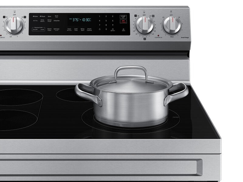 6.3 cu. ft. Smart Freestanding ENERGY STAR® Certified Electric Range with Air Fry and Griddle in Stainless Steel - (NE63D6711SRAA)
