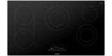 800 Series Electric Cooktop 36" Black, Without Frame - (NET8669UC) - BOSCH