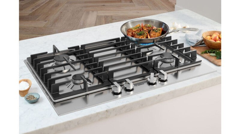 300 Series Gas Cooktop 30" Stainless steel - (NGM3051UC) - BOSCH