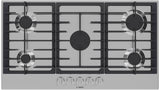 300 Series Gas Cooktop 36" Stainless steel - (NGM3650UC) - BOSCH