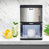 Avanti ELITE Series Countertop Nugget Ice Maker and Dispenser, 33 lbs - (NIMD3314BSIS) - AVANTI