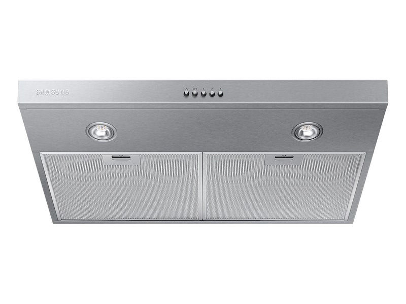 Samsung NK30B3500US 30 in. Convertible Standard Style Range Hood with 350 CFM, 3 Fan Speeds & 2 LED Lights - Stainless Steel