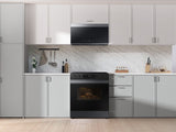 Bespoke 6.3 cu. ft. Smart Slide-In Electric Range with Precision Knobs in Matte Black Steel - (NSE6DG8100MTAA)