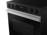 Bespoke 6.3 cu. ft. Smart Slide-In Electric Range with Precision Knobs in Stainless Steel - (NSE6DG8100SRAA)