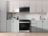 Bespoke 6.3 cu. ft. Smart Slide-In Electric Range with Air Fry & Precision Knobs in Stainless Steel - (NSE6DG8300SRAA)
