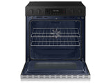 Bespoke 6.3 cu. ft. Smart Slide-In Electric Range with Air Fry & Precision Knobs in Stainless Steel - (NSE6DG8300SRAA)