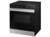 Bespoke 6.3 cu. ft. Smart Slide-In Electric Range with Air Fry & Precision Knobs in Stainless Steel - (NSE6DG8300SRAA)