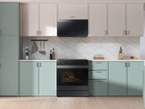 Bespoke 6.3 cu. ft. Smart Slide-In Electric Range with Air Sous Vide & Air Fry in Matte Black Steel - (NSE6DG8500MTAA)