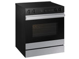 Bespoke 6.3 cu. ft. Smart Slide-In Electric Range with Air Sous Vide & Air Fry in Stainless Steel - (NSE6DG8500SRAA)