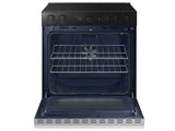 Bespoke 6.3 cu. ft. Smart Slide-In ENERGY STAR® Certified Electric Range with Air Fry in Stainless Steel - (NSE6DG8502SRAA)