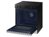 Bespoke 6.3 cu. ft. Smart Slide-In ENERGY STAR® Certified Electric Range with Air Fry in Stainless Steel - (NSE6DG8502SRAA)