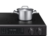 Bespoke Smart Slide-in Electric Range Pro Style Design | Air Fry Max True Convection - (NSE80H63SEAA) -