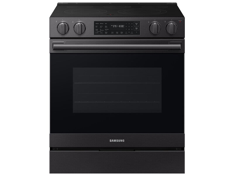 Bespoke Smart Slide-in Electric Range Pro Style Design | Air Fry Max True Convection - (NSE80H63SEAA) -
