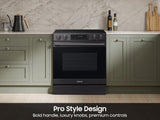 Bespoke Smart Slide-in Electric Range Pro Style Design | Air Fry Max True Convection - (NSE80H63SEAA) -