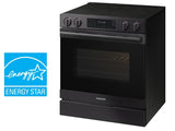 Bespoke Smart Slide-in Electric Range Pro Style Design | Air Fry Max True Convection - (NSE80H63SEAA) -