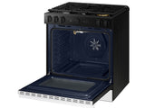 Bespoke 6.0 cu. ft. Smart Slide-In Gas Range with Air Sous Vide & Air Fry in White Glass - (NSG6DB850012AA)