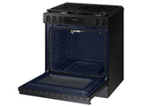6 CU FT Bespoke Gas Slide-in w/ Saftey Knobs - (NSG6DG8100MTAA)