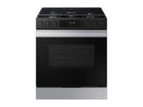 Bespoke 6.0 cu. ft. Smart Slide-In Gas Range with Precision Knobs in Stainless Steel - (NSG6DG8100SRAA)
