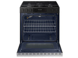 Bespoke 6.0 cu. ft. Smart Slide-In Gas Range with Precision Knobs in Stainless Steel - (NSG6DG8100SRAA)