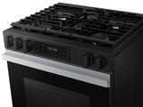 Bespoke 6.0 cu. ft. Smart Slide-In Gas Range with Precision Knobs in Stainless Steel - (NSG6DG8100SRAA)