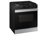 Bespoke 6.0 cu. ft. Smart Slide-In Gas Range with Precision Knobs in Stainless Steel - (NSG6DG8100SRAA)