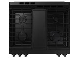 Bespoke 6.0 cu. ft. Smart Slide-In Gas Range with Air Fry & Precision Knobs in Stainless Steel - (NSG6DG8300SRAA)
