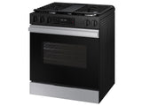 Bespoke 6.0 cu. ft. Smart Slide-In Gas Range with Air Fry & Precision Knobs in Stainless Steel - (NSG6DG8300SRAA)