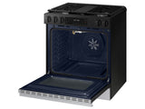 Bespoke 6.0 cu. ft. Smart Slide-In Gas Range with Air Fry & Precision Knobs in Stainless Steel - (NSG6DG8300SRAA)