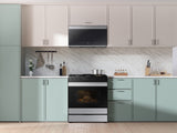 Bespoke 6.0 cu. ft. Smart Slide-In Gas Range with Air Sous Vide & Air Fry in Stainless Steel - (NSG6DG8500SRAA)