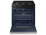 Bespoke 6.0 cu. ft. Smart Slide-In Gas Range with Air Sous Vide & Air Fry in Stainless Steel - (NSG6DG8500SRAA)