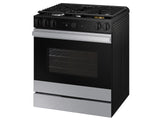 Bespoke 6.0 cu. ft. Smart Slide-In Gas Range with Air Sous Vide & Air Fry in Stainless Steel - (NSG6DG8500SRAA)