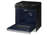 Bespoke 6.0 cu. ft. Smart Slide-In Gas Range with Air Sous Vide & Air Fry in Stainless Steel - (NSG6DG8500SRAA)