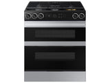 Bespoke Smart Slide-In Gas Range 6.0 cu. ft. with Flex Duo™ & Illuminated Precision Knobs in Stainless Steel - (NSG6DG8550SRAA)