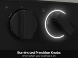 Bespoke 6.0 cu. ft. Smart Slide-In Gas Range with Smart Oven Camera & Illuminated Precision Knobs in Stainless Steel - (NSG6DG8700SRAA)