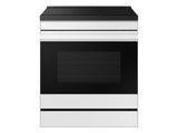 Bespoke 6.3 cu. ft. Smart Slide-In Induction Range with Anti-Scratch Glass Cooktop & Air Fry in White Glass - (NSI6DB930012AA)